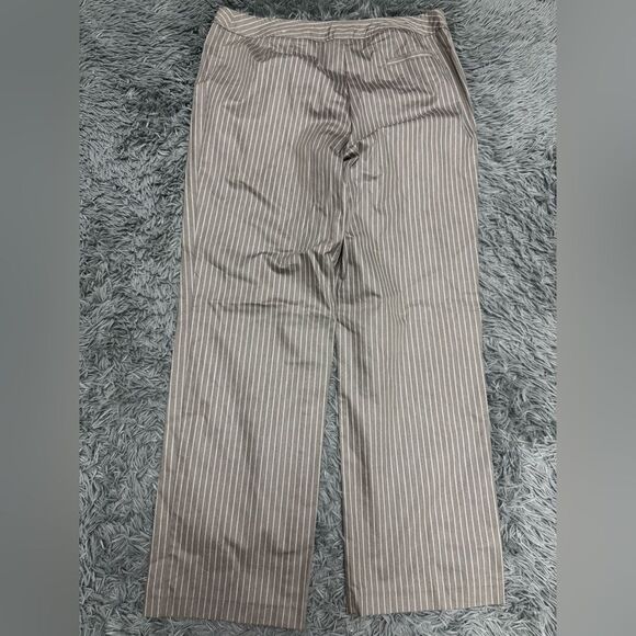Chicos Striped Wide Leg Pants Size 2 (12) - Picture 8 of 8